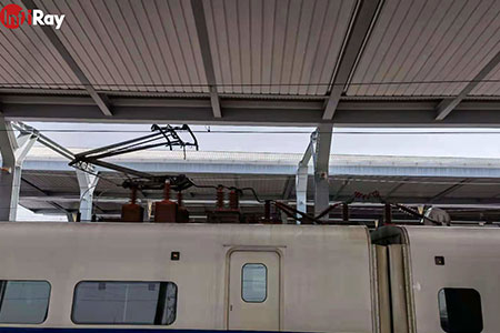 Application de la caméra thermique dans la surveillance du système caténaire du pantographe ferroviaire