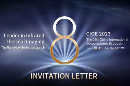 InfiRay dévoile un détecteur infrarouge non refroidi de 8 μm à 2023 CIOE
