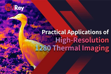 Applications pratiques de l'imagerie thermique 1280 haute résolution