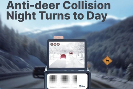 Le dernier d'InfiRay: l'IA Car Night Vision révélée au CES 2024